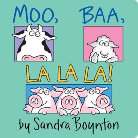 Moo, Baa, La La La!, Board Book
