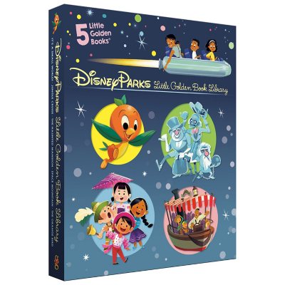 Disney Parks Little Golden Book Library (Disney Classic): It's a Small  World, The Haunted Mansion, Jungle Cruise, The Orange Bird, Space Mountain  - Sam's Club