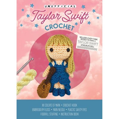 Unofficial Taylor Swift Crochet Kit, Mixed Media