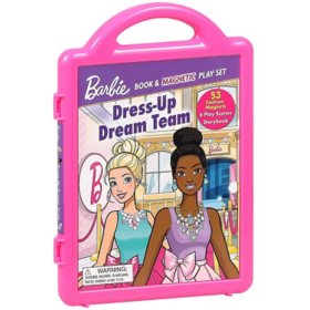 Magnetic Play Set: Barbie Dress-Up Dream Team, Mixed Media