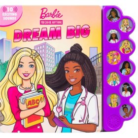 Barbie, You Can Be Anything: Dream Big, Board Sound Book