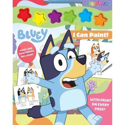 Bluey: I Can Paint, Paperback