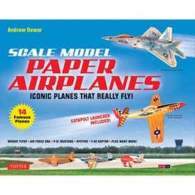 Scale Model Paper Airplanes, Mixed Media