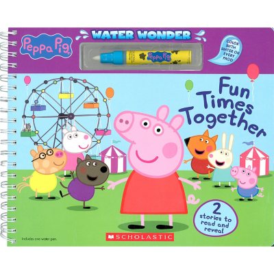 Sam's Exclusive - Peppa Pig Fun Times Together Water Wonder, Board Book