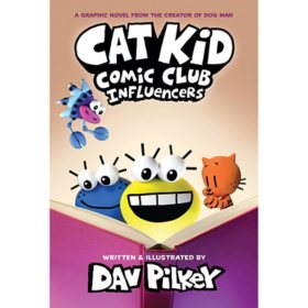 Cat Kid Comic Club: Influencers by Dav Pilkey (Hardcover)