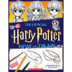 The Official Harry Potter How to Draw, Paperback
