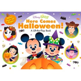 Disney Baby Here Comes Halloween: A Lift-The-Flap Book