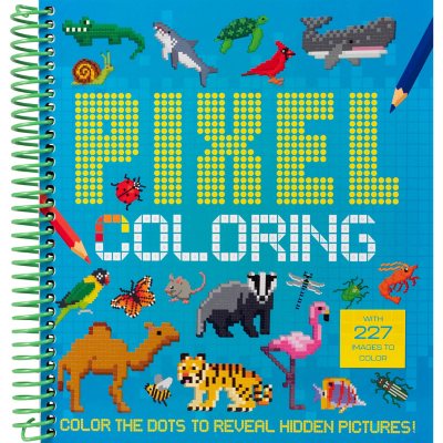 Sam's Exclusive - Pixel Coloring, Spiral Bound
