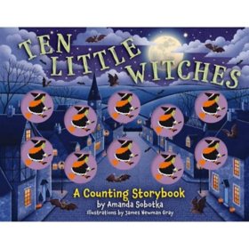 Ten Little Witches, Board Book
