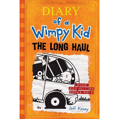 Diary of a Wimpy Kid: The Long Haul - Book 9 of 19, Hardcover