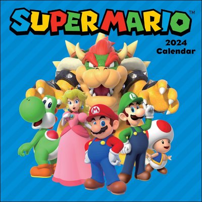 Super Mario 2024 Wall Calendar - Sam's Club