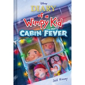 Special Disney Cover Edition -Diary of a Wimpy Kid: Cabin Fever - Book 6 of 18, Hardcover