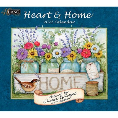 Heart And Home 2022 Wall Calendar - Sam's Club