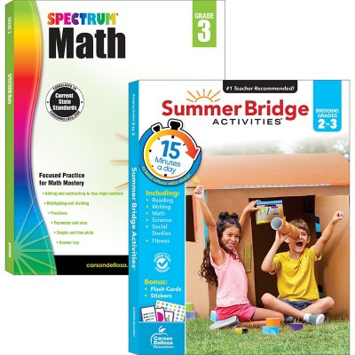 Spectrum Math Grade 2-3 2pk, Paperback