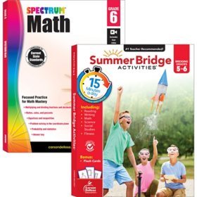 Spectrum Math Grade 5-6 2pk, Paperback