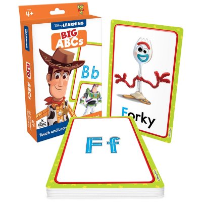 Disney Learning Toy Story 4 Alphabet Flash Cards for Kids - Sam's Club