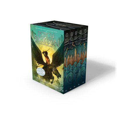 Percy Jackson and the Olympians 5 Book Paperback Boxed Set (new Covers  W/poster) - Sam's Club