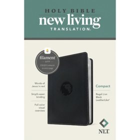 NLT Regal Lion Compact Bible, Leatherbound