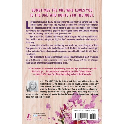 Colleen Hoover Books: It Ends with Us & It's Start with Us