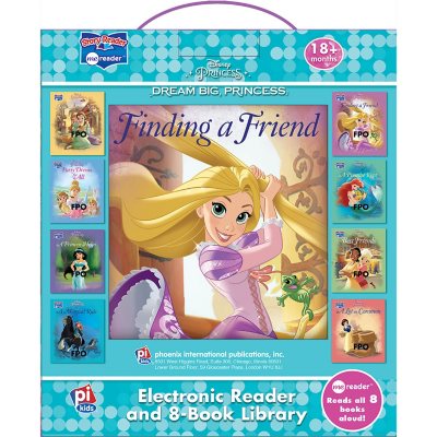 Belle and More!- Dream Big Princess Me Reader and 8-Book Library Rapunzel Disney Princess Ariel PI Kids 
