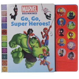 Marvel Beginnings: Go, Go, Super Heroes!, Sound Book
