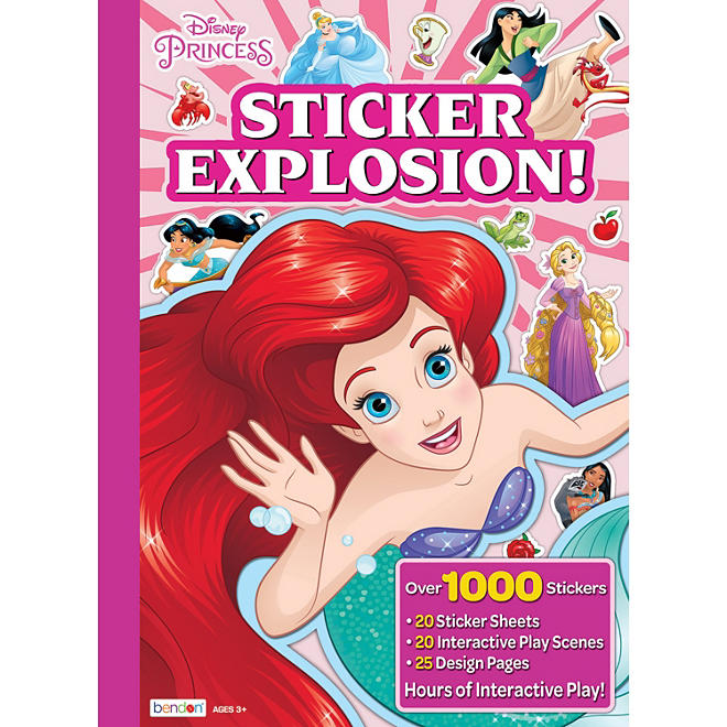 Disney Princess Sticker Explosion