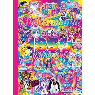 Lisa Frank Coloring and Activity Book Set (2 Books)