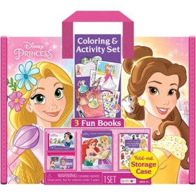 Disney Princess Coloring & Activity Tri-Fold Storage Case by Bendon Publishing Intl