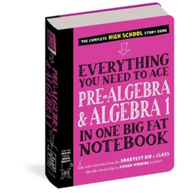 Everything You Need to Ace Pre-Algebra and Algebra I, Paperback