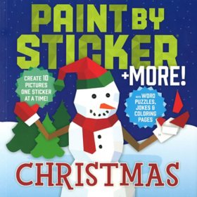 Paint By Sticker + More: Christmas