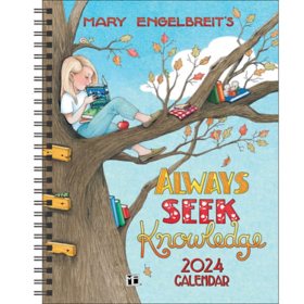 Mary Engelbreit's 12-Month 2024 Monthly/Weekly Planner Calendar