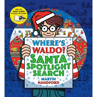 Where's Waldo? Santa Spotlight Search, Hardcover
