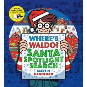 Where's Waldo? Santa Spotlight Search, Hardcover