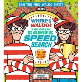 Where's Waldo? The Great Games Speed Search, Hardcover