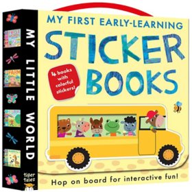 My First Early-Learning Sticker Books Boxed Set, Paperback