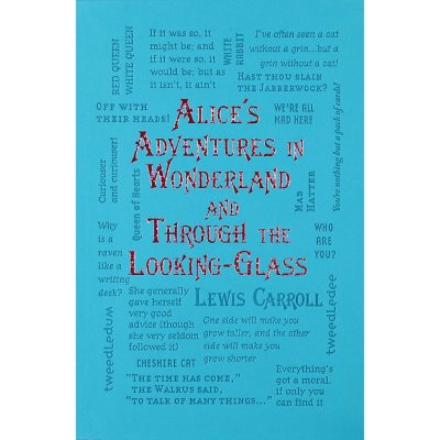 ALICE IN WONDERLAND, LEWIS CARROLL CLASSIC NOVEL KITCHEN TOWEL