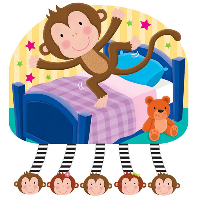 Jiggle & Discover with Sound - Five Little Monkeys