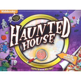 Giant Search and Find Haunted House Halloween Pad