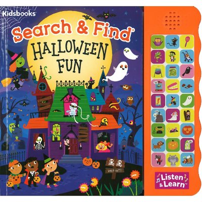 Search and Find: Halloween Fun, Sound Book - Sam's Club