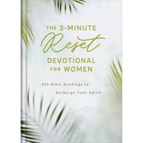 The 3-Minute Reset Devotional for Women, Hardcover