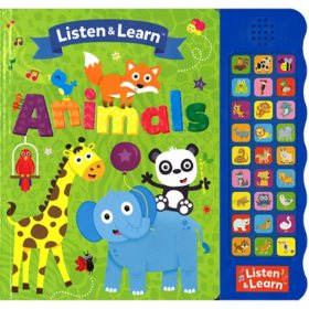Listen and Learn: Animals Board Book
