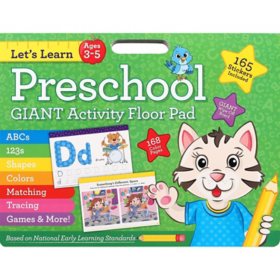 Sam's Exclusive - Let's Learn Preschool Floor Pad, Paperback