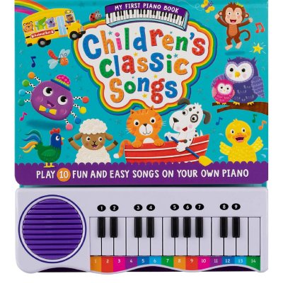 My First Piano Book: Children's Classic Songs, Sound Book