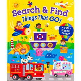 Search & Find Things That Go!, Board Book