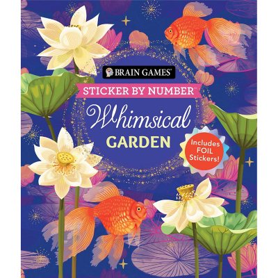 Sticker By Number: Whimsical Garden, Paperback