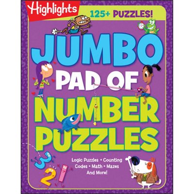 Jumbo Pad of Number Puzzles