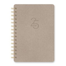 2025 Stone Agatha 17-Month Planner, Spiral Bound