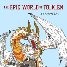 The Epic World of Tolkien a Coloring Book