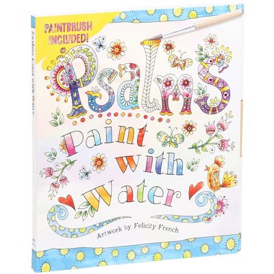 Psalms Paint with Water, Paperback