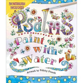 Psalms Paint with Water, Paperback